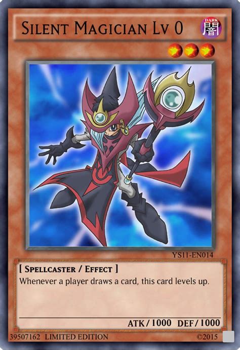 silent magician yu gi oh card.